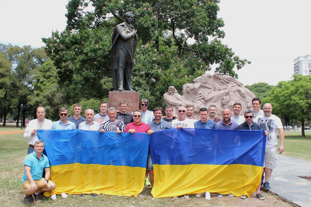 Сборная Украины среди ветеранов в Бразилии и Аргентине. Как это было