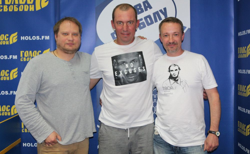 Александр Горяинов в радиопрограмме "Мова футболу"