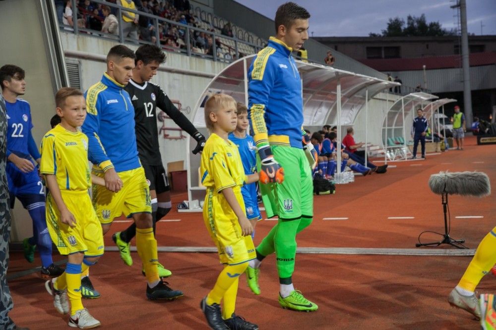 Данило Каневцев зіграв за молодіжну збірну України