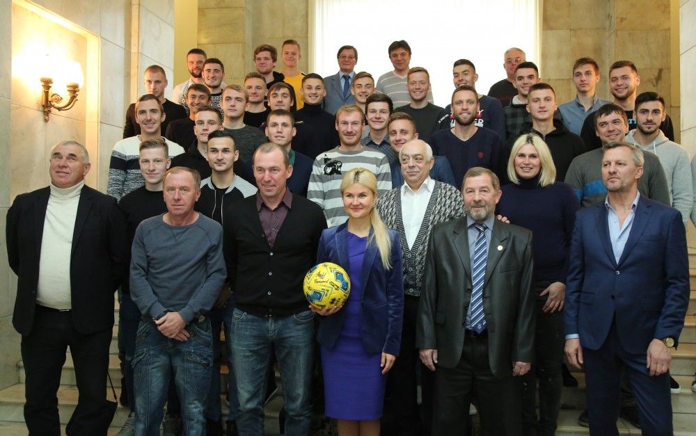 Голова ХОДА Юлія Світлична привітала "Металіст 1925" із успішним завершенням 2018-го року
