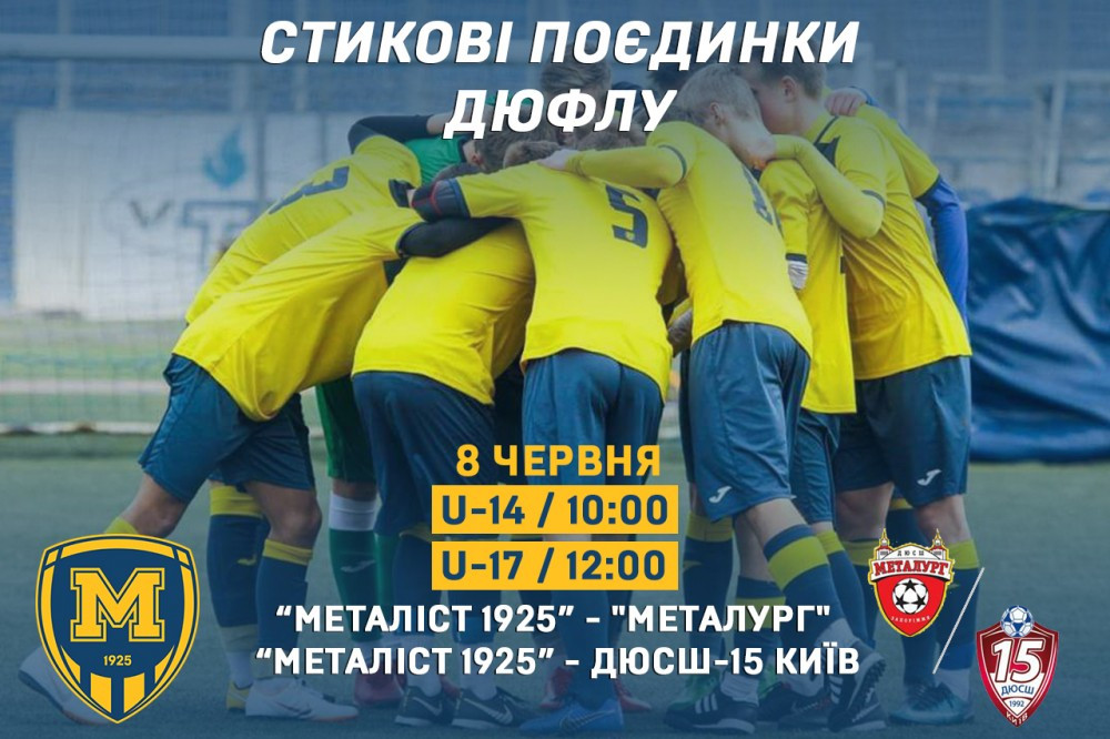 Стикові матчі ДЮФЛУ. Анонс матчів-відповідей