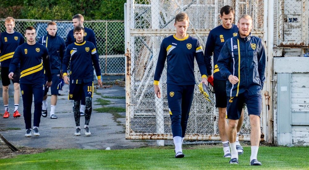 "Чорноморець" - "Металіст 1925". Передматчеве тренування "жовто-синіх"