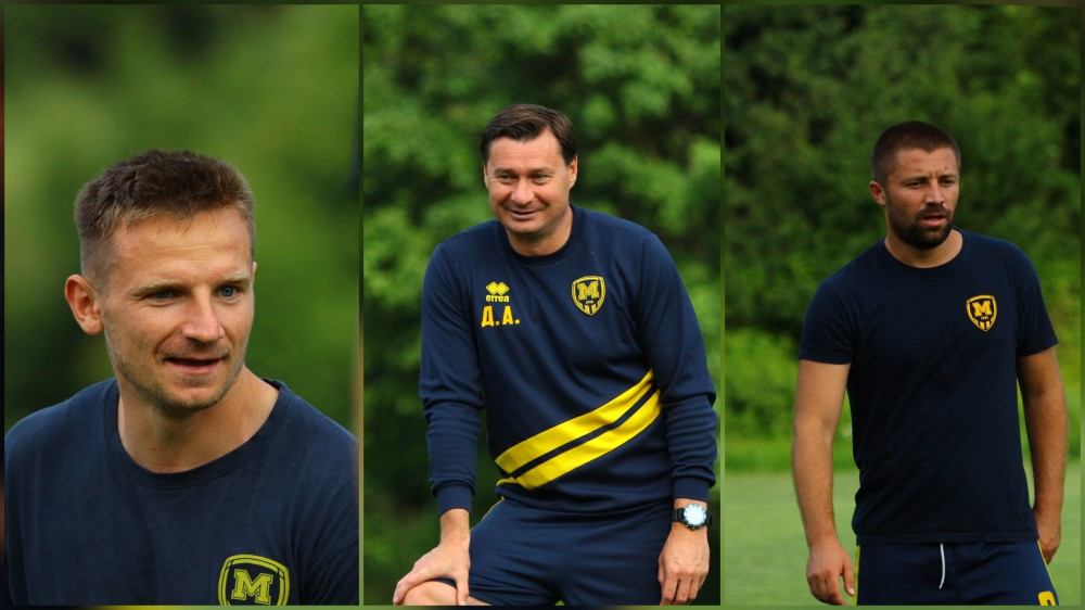 Андрій Демченко, Вадим Жук та Віталій Кольцов про підготовку до матчу з "Минаєм"