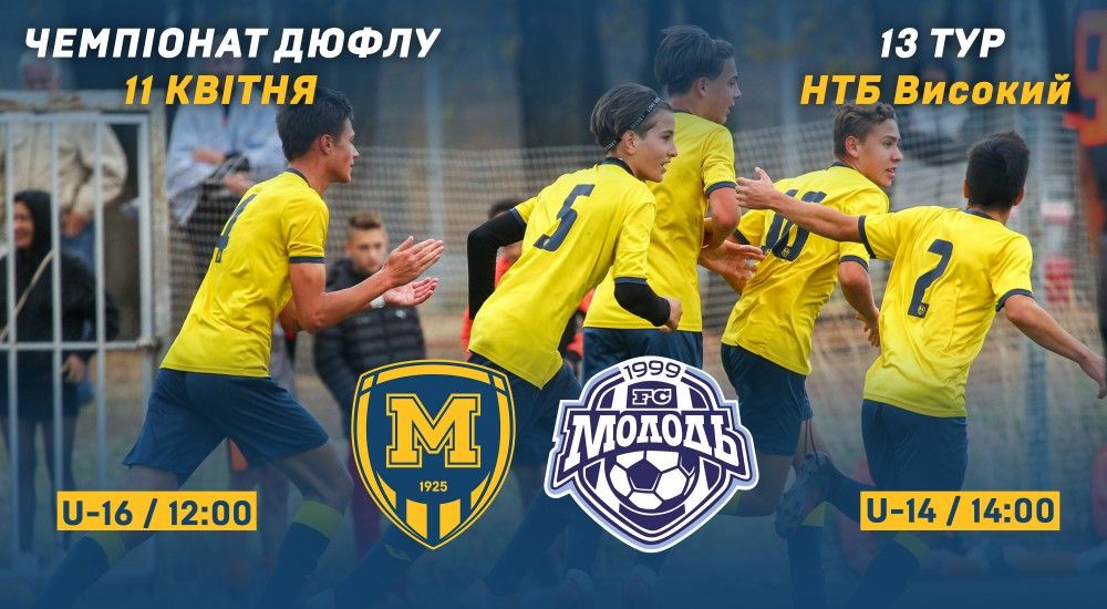 Чемпіонат ДЮФЛУ. 13-й тур. Анонс