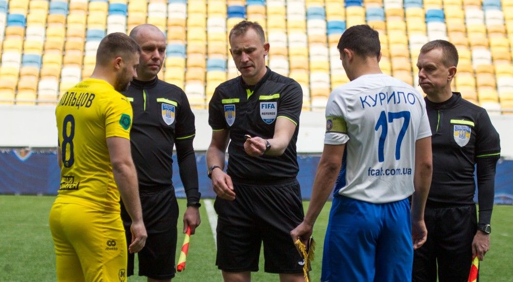 Віталій Романов - арбітр матчу "Металіст 1925" - "Чорноморець"