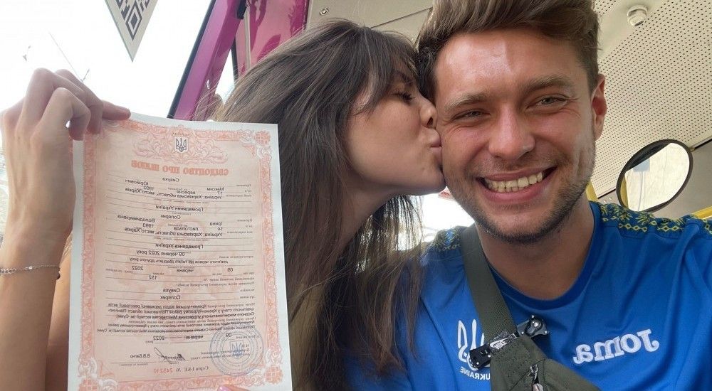 Вітаємо Максима та Ірину Сивух із одруженням!