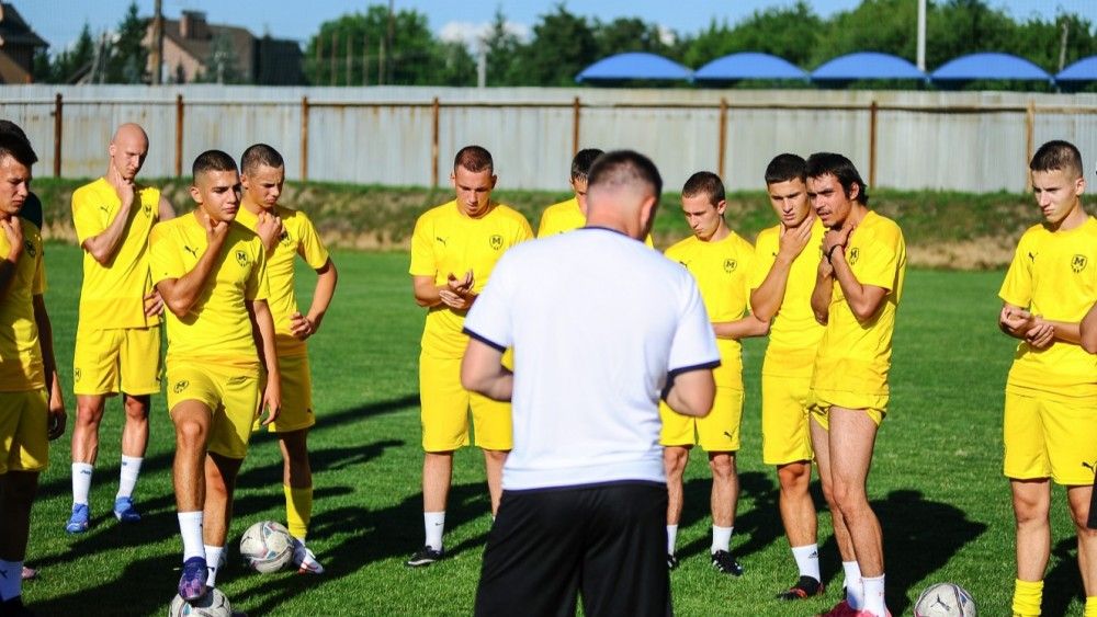 Перше тренування на літніх зборах "Металіста 1925" U-19