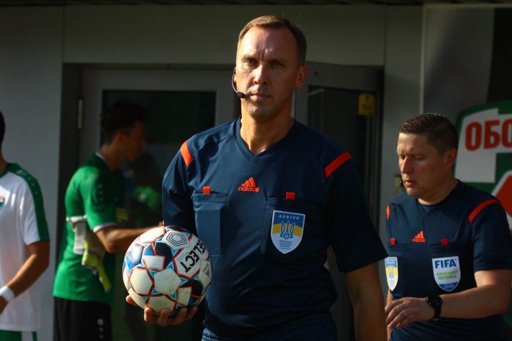 Олександр Дердо - арбітр матчу "Металіст 1925" - "Львів"
