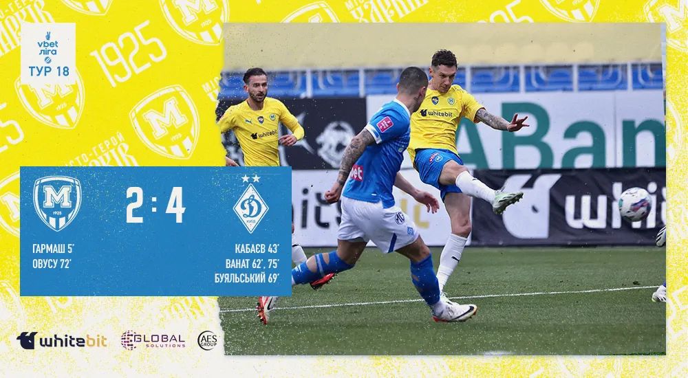 "Металіст 1925" - "Динамо" - 2:4