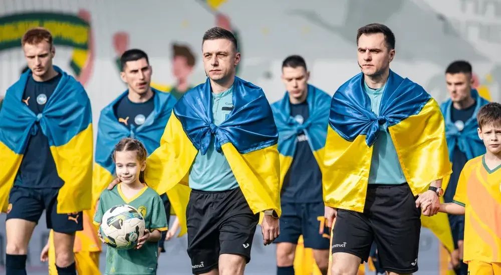 Віктор Копієвський - арбітр матчу "Кривбас" - "Металіст 1925"