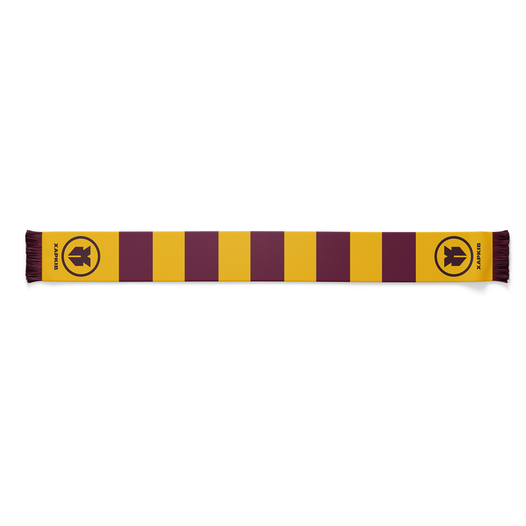 Шарф ХАРКІВ Hoops gold
