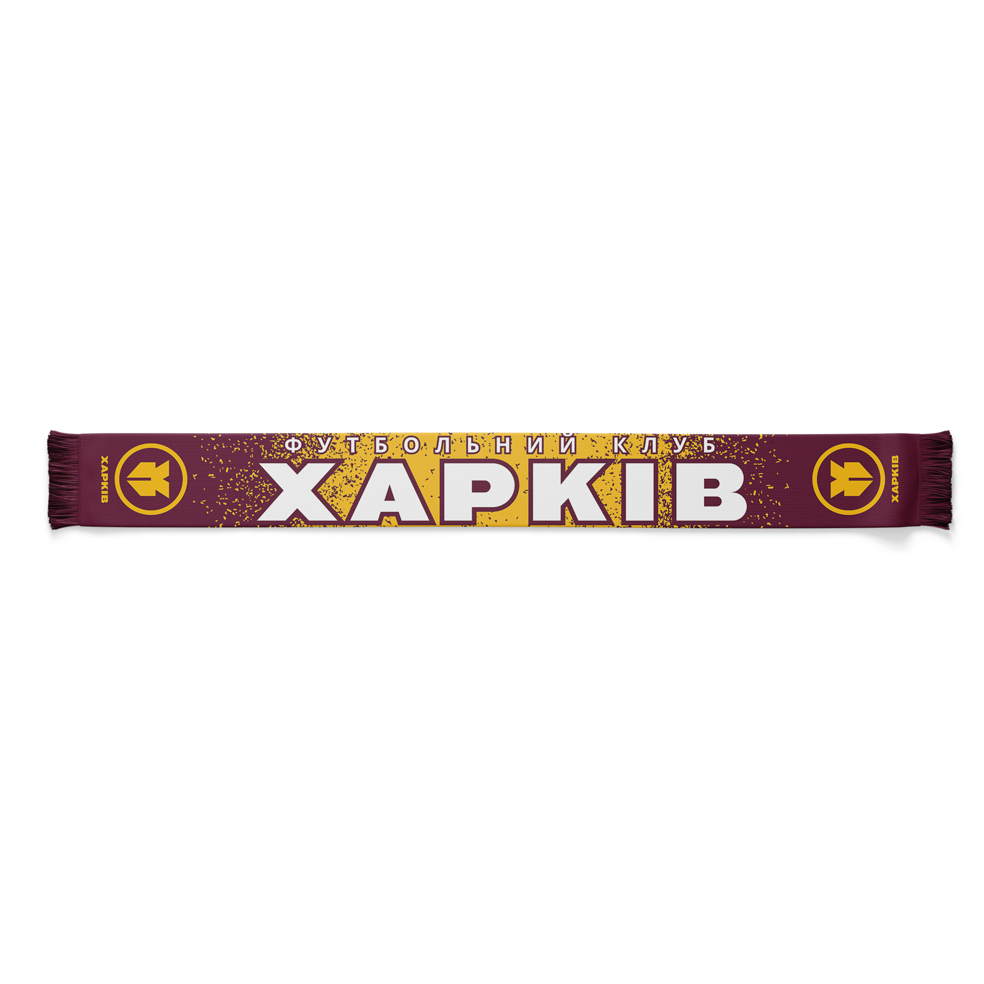 Шарф ХАРКІВ crimson