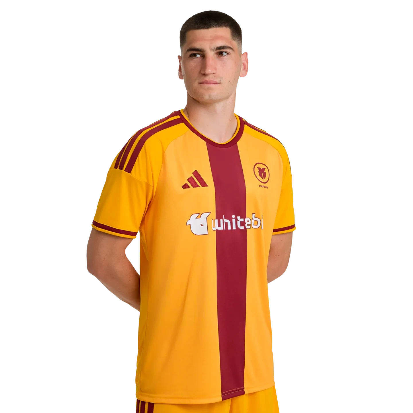 Футболка ігрова ХАРКІВ adidas 2026/27 – виїзна золота